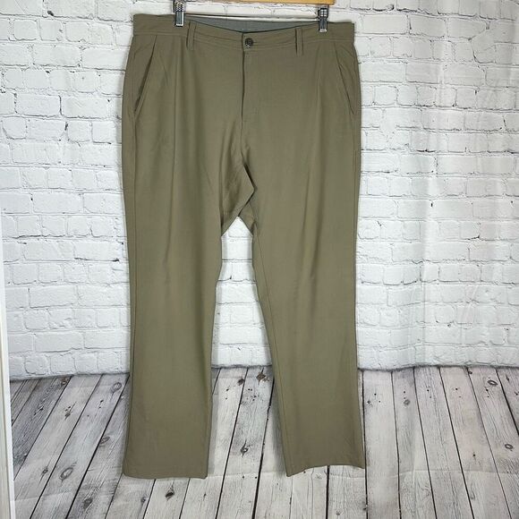 Free Fly Pants Mens 38x32 Blue Performance Lightweight Chino Stretch - Picture 1 of 7